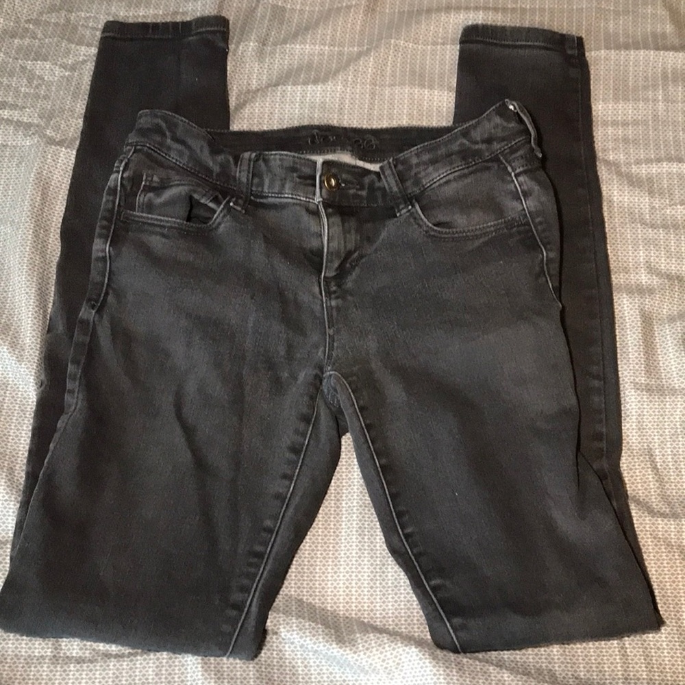 Decree Black Vintage Skinny Jeans